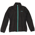 Reebok Womens Tracksuit Top Jacket UK 14 Medium Black