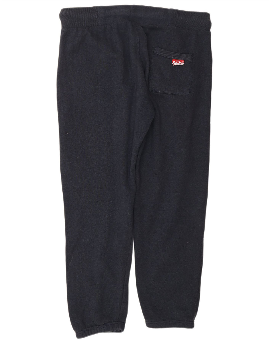 SUPERDRY Mens Graphic Tracksuit Trousers Joggers Large  Navy Blue