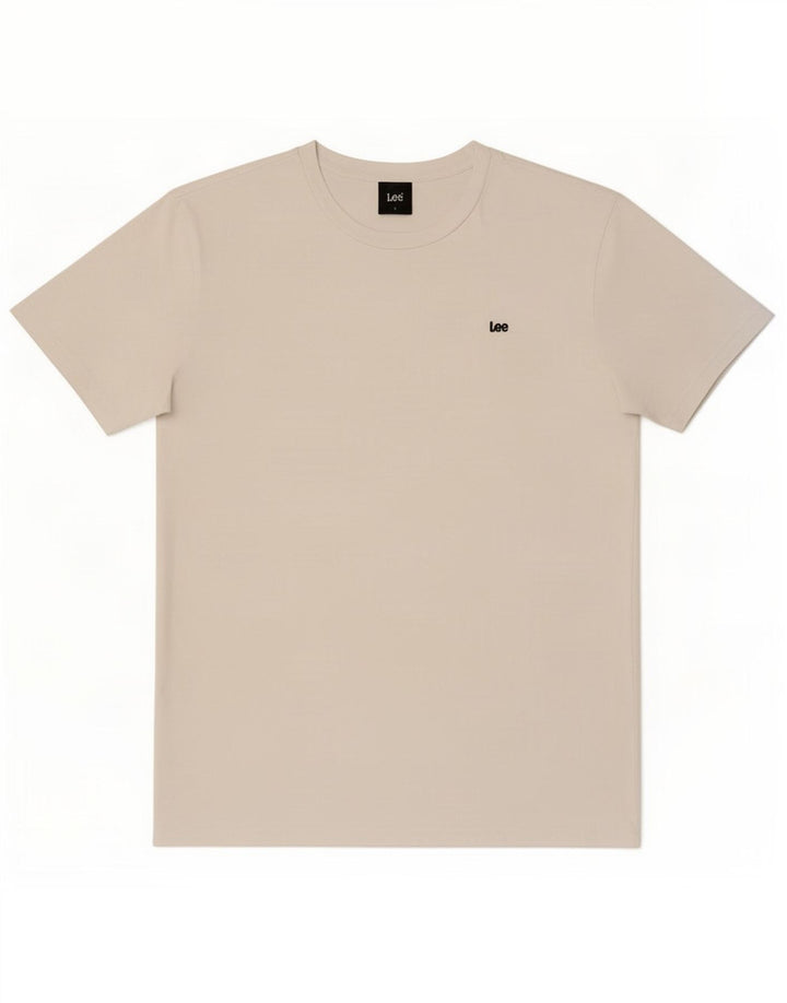 Lee Mens T-Shirt Top Large White