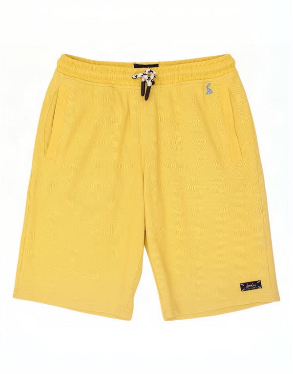 Joules Boys Sport Shorts 10-11 Years Yellow Cotton