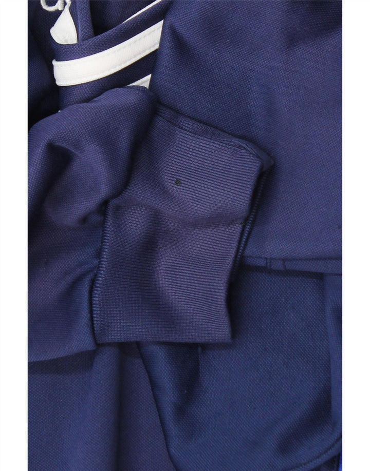 Adidas Mens Climalite Tracksuit Top Jacket UK 40/42 Medium Navy Blue