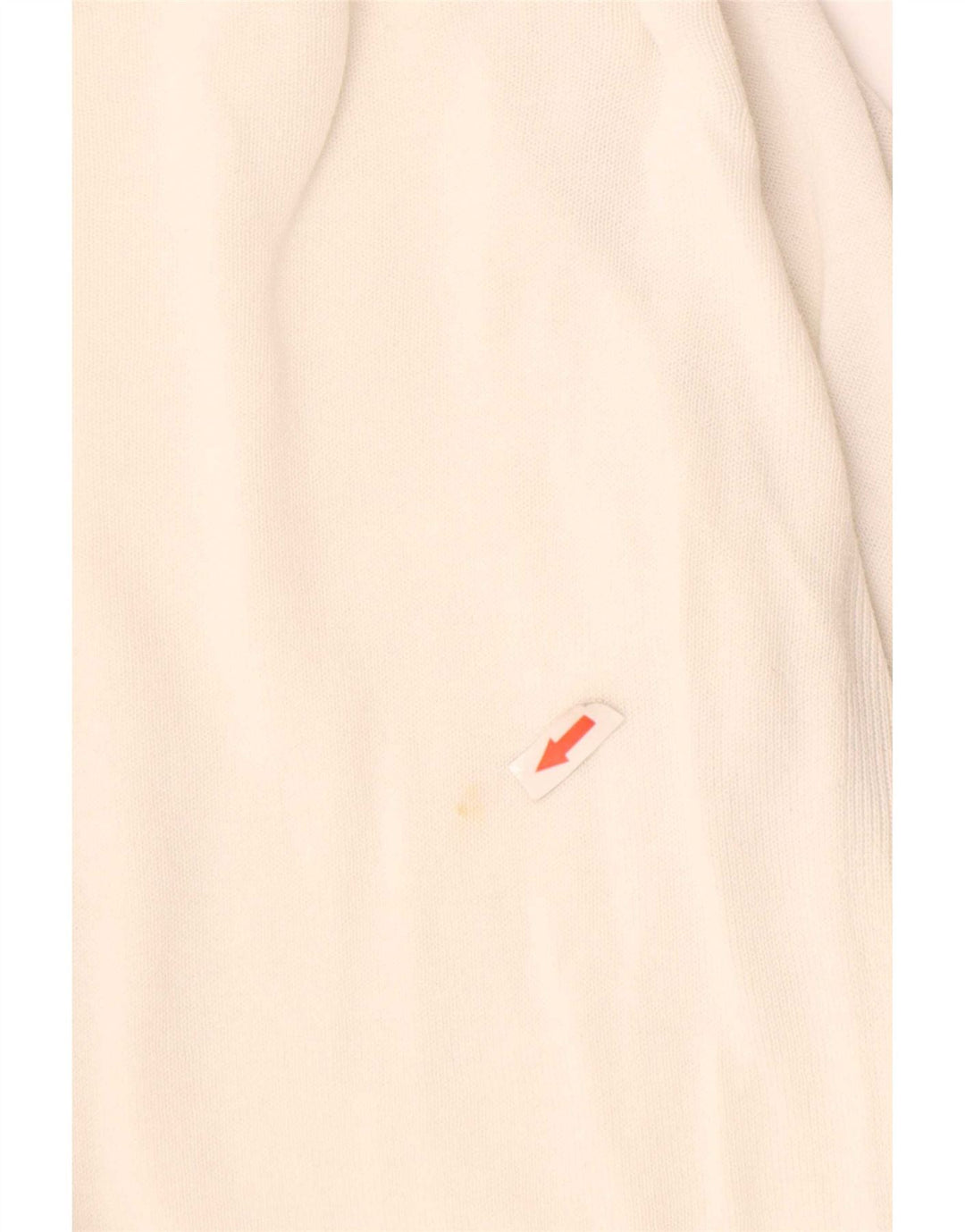 Marks & Spencer Womens Crop Cardigan Sweater UK 10 Small White Cotton
