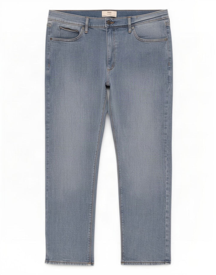 Marks & Spencer Mens Slim Jeans W38 L29 Blue Cotton