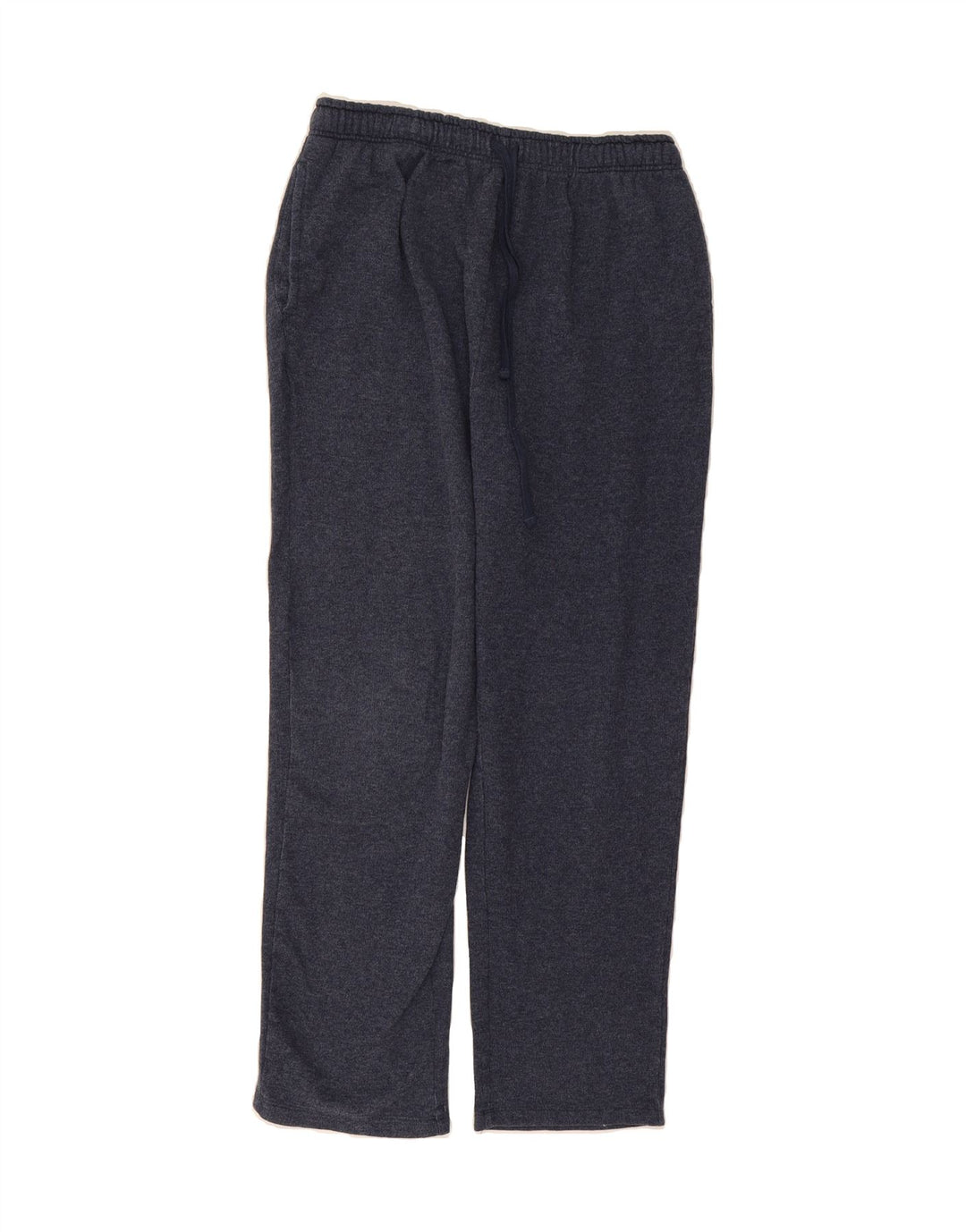 EDDIE BAUER Mens Tracksuit Trousers Large  Navy Blue Flecked Polyester Vintage Eddie Bauer and Second-Hand Eddie Bauer from Messina Hembry 