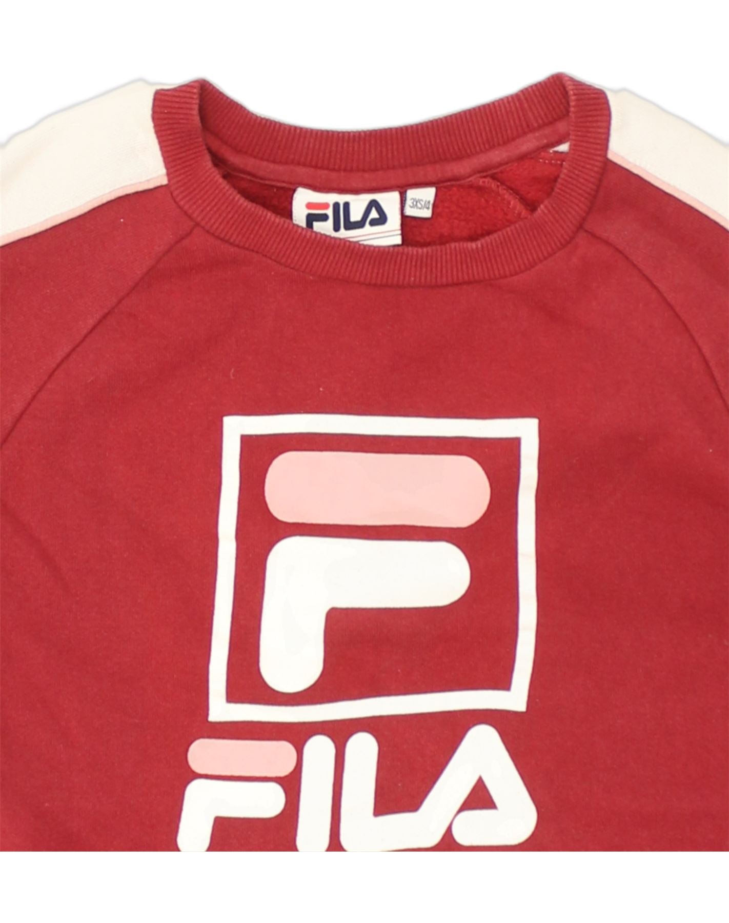 Fila deals sweatshirt red