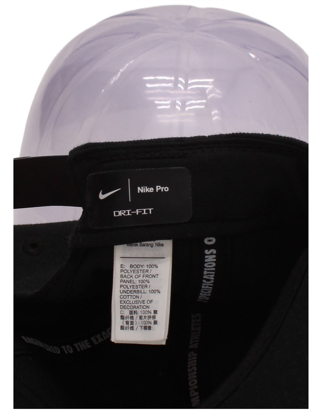 Nike Mens Dri Fit Graphic Baseball Cap One Size Black Polyester Sports