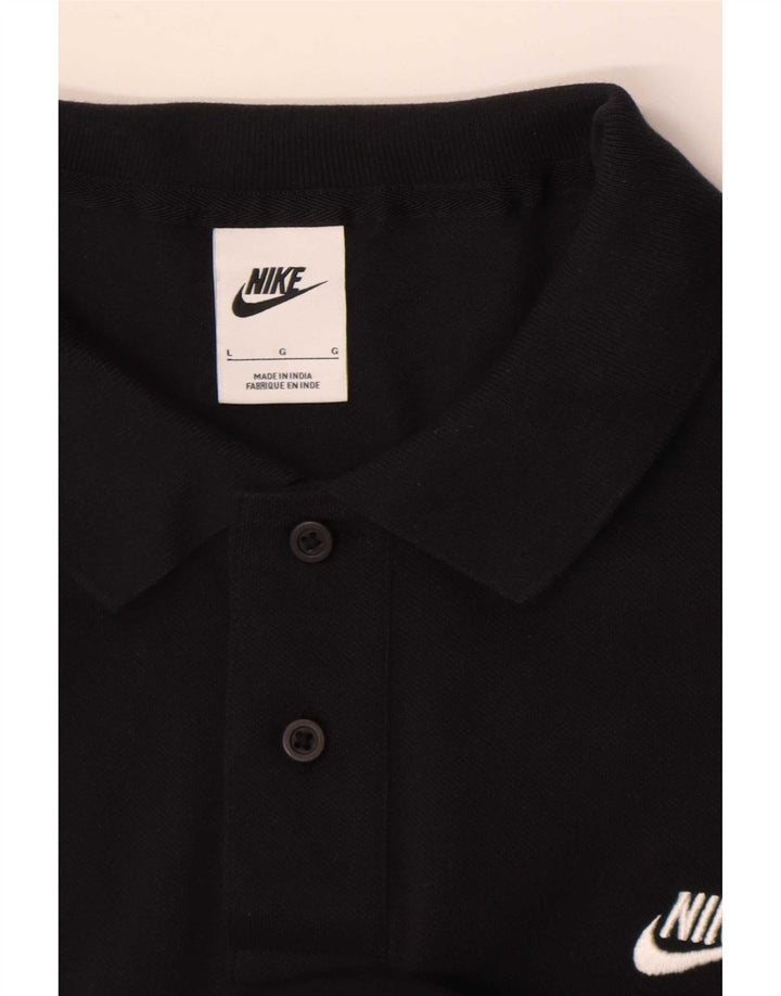 Nike Mens Polo Shirt Large Black