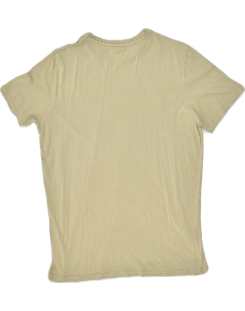 JACK & JONES Mens Graphic T-Shirt Top Large Khaki Cotton | Vintage Jack & Jones | Thrift | Second-Hand Jack & Jones | Used Clothing | Messina Hembry 