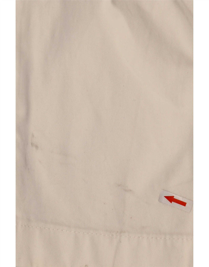Tommy Hilfiger Womens Capri Trousers US 8 Medium W32 L21 White Cotton
