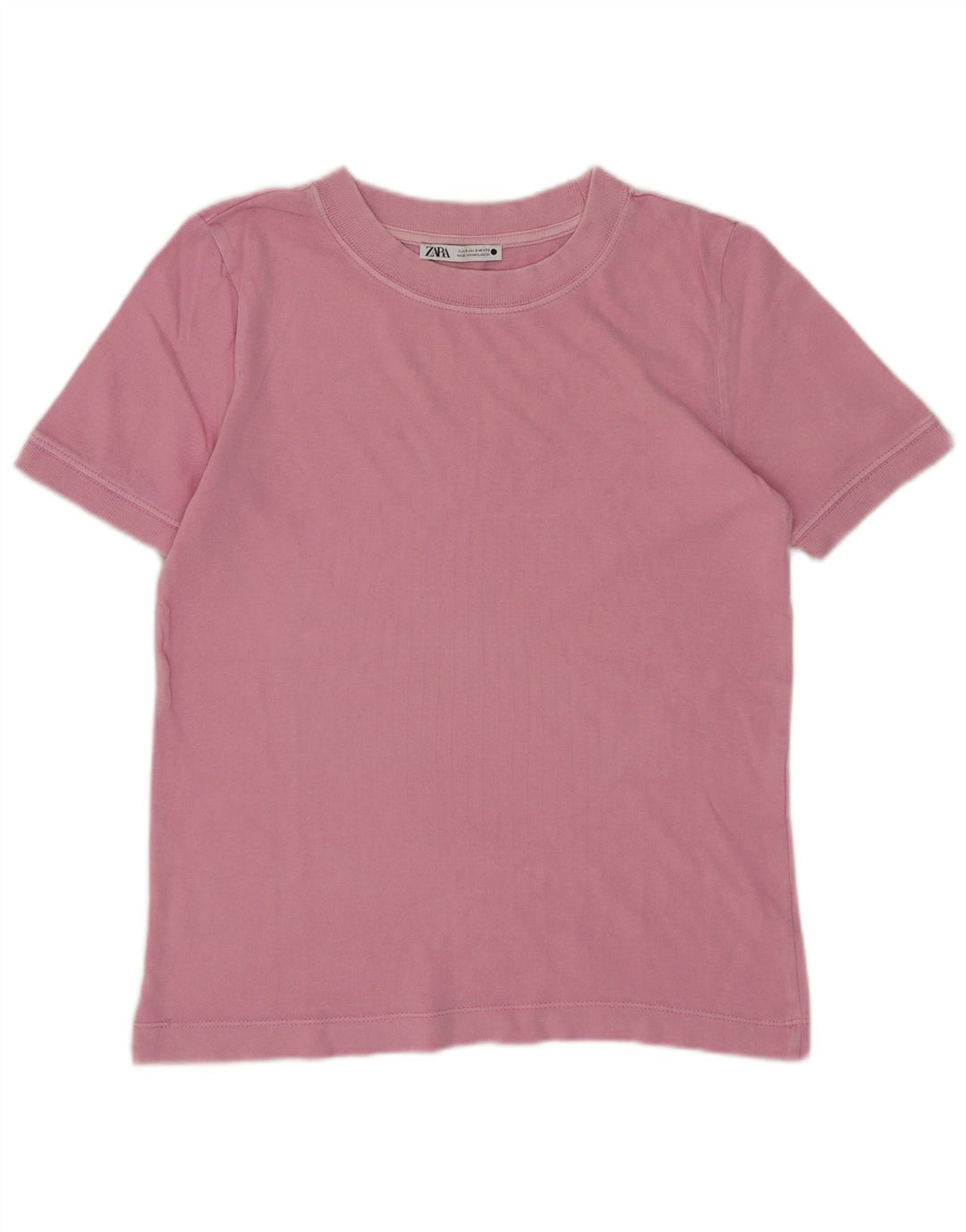 Zara Womens T-Shirt Top UK 10 Small Pink