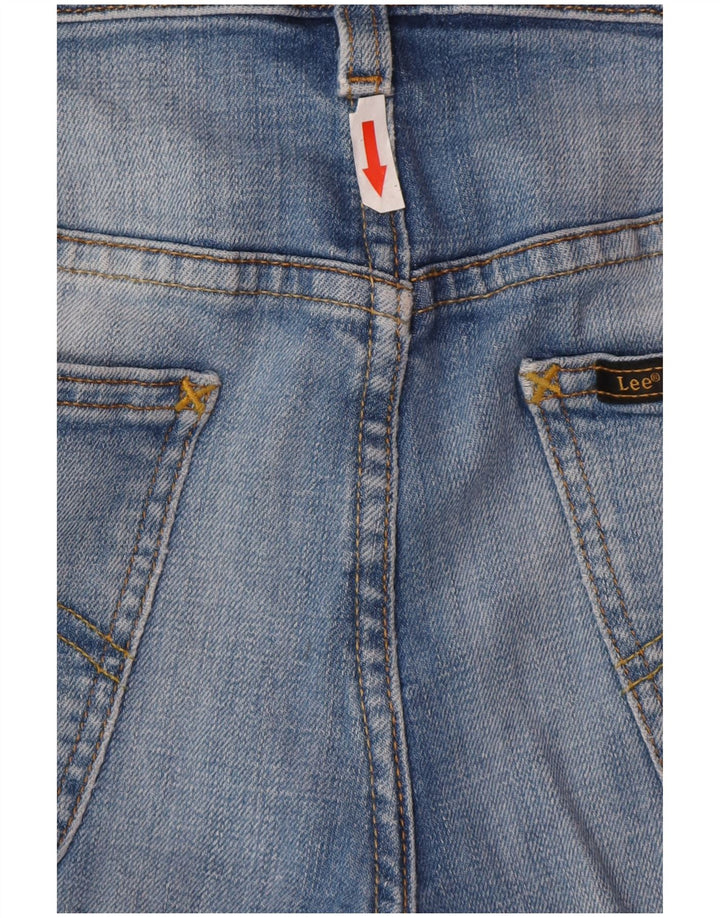 Lee Womens Daren Straight Jeans W28 L32 Blue Cotton