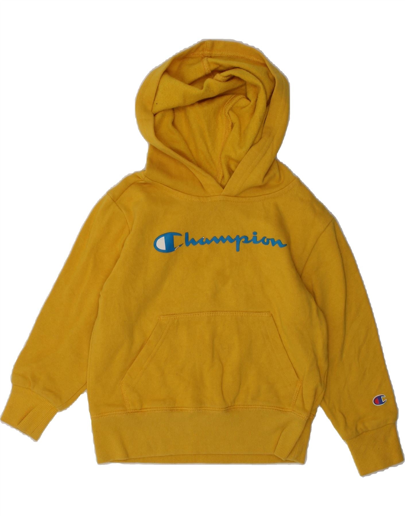 Boys yellow sales champion hoodie