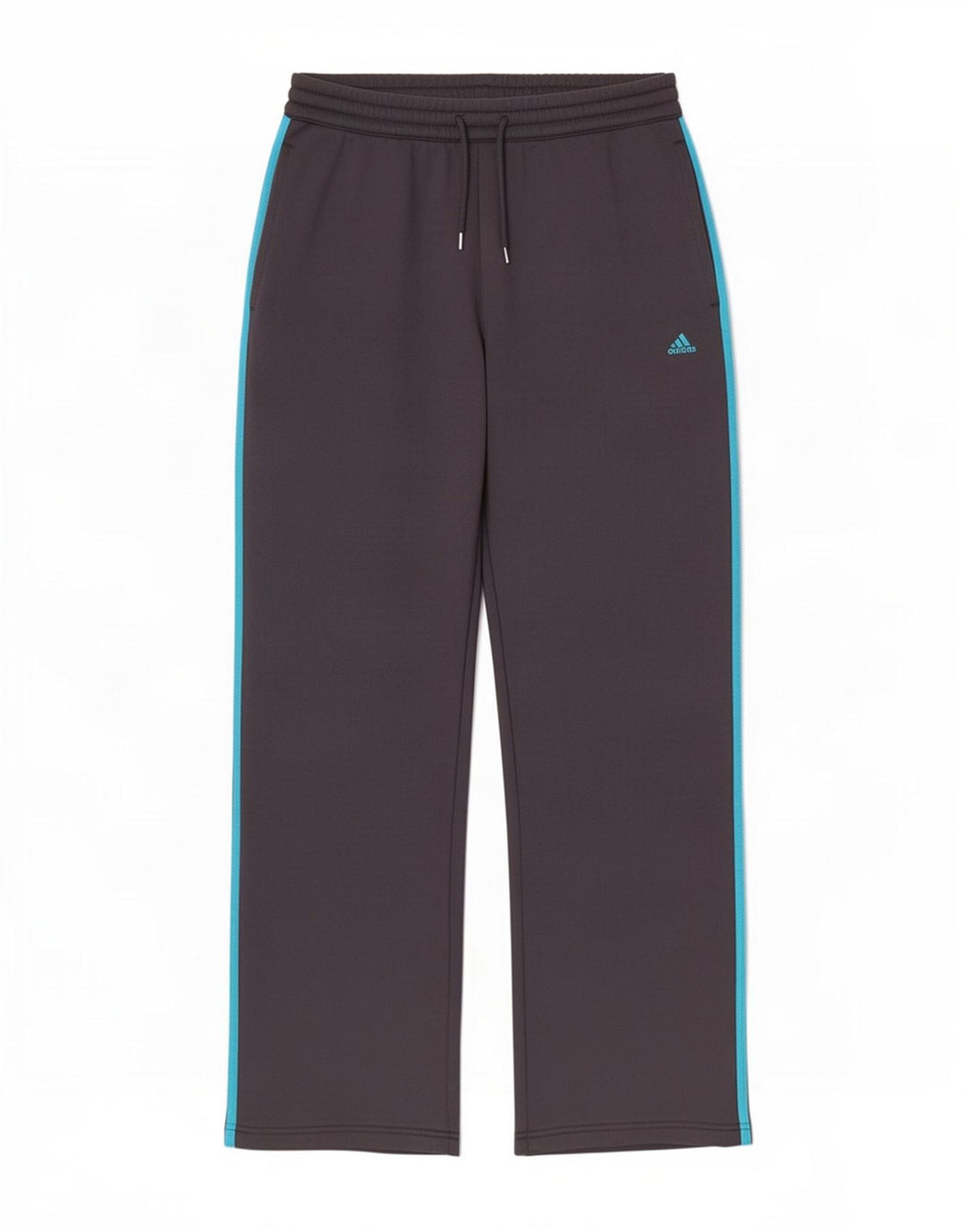 Adidas Womens Tracksuit Trousers UK 16 Large Grey Polyester