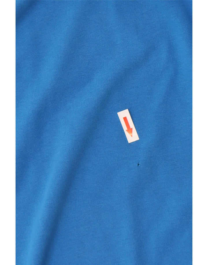 Champion Mens Italia Graphic T-Shirt Top 2XL Blue