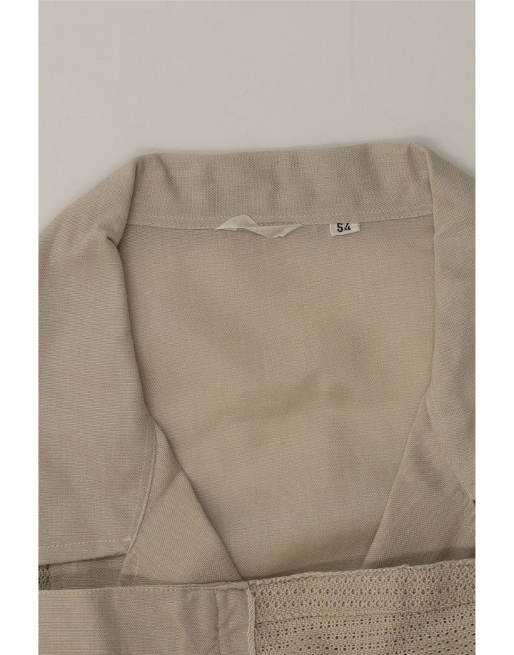 Vintage Mens Overshirt Shirt IT 54 XL Green