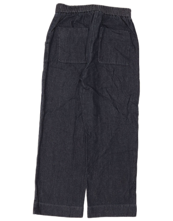 Les Copains Womens Loose Jeans EU 38 Medium W28 L28 Navy Blue Cotton