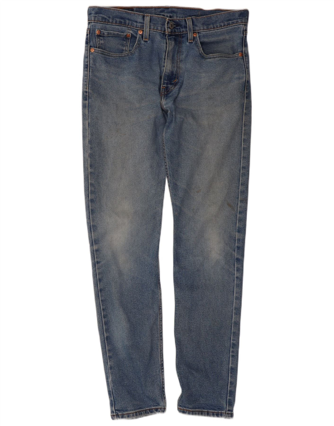 Levi's Womens 512 Slim Tapered Jeans  W31 L32 Blue Cotton