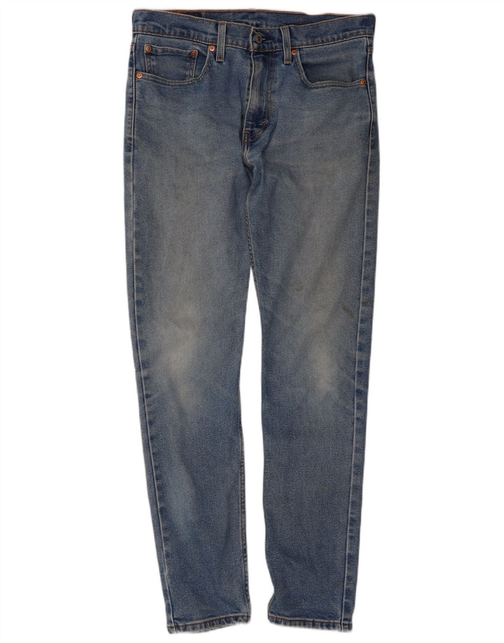 Levi's Womens 512 Slim Tapered Jeans  W31 L32 Blue Cotton