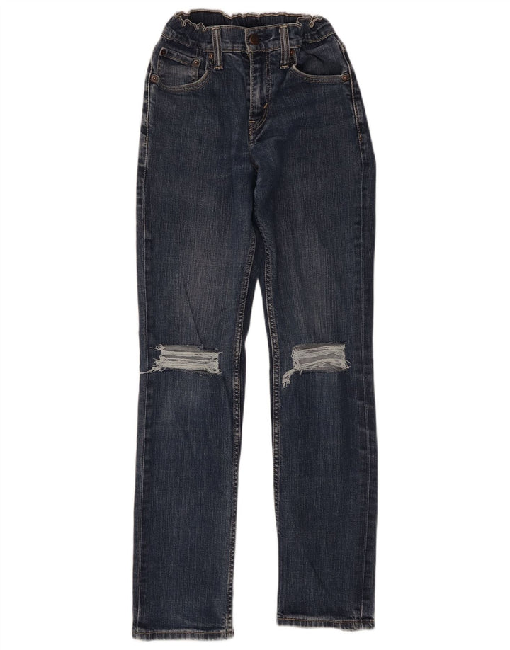 Levi's Mens 511 Distressed Slim Jeans W29 L29 Blue Cotton