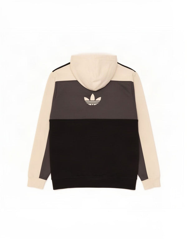 Adidas Mens Graphic Zip Hoodie Sweater Medium Multicoloured Colourblock