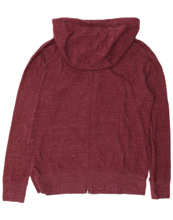 Nike Womens Montana Grizzlies Zip Hoodie Sweater UK 16 Large Burgundy