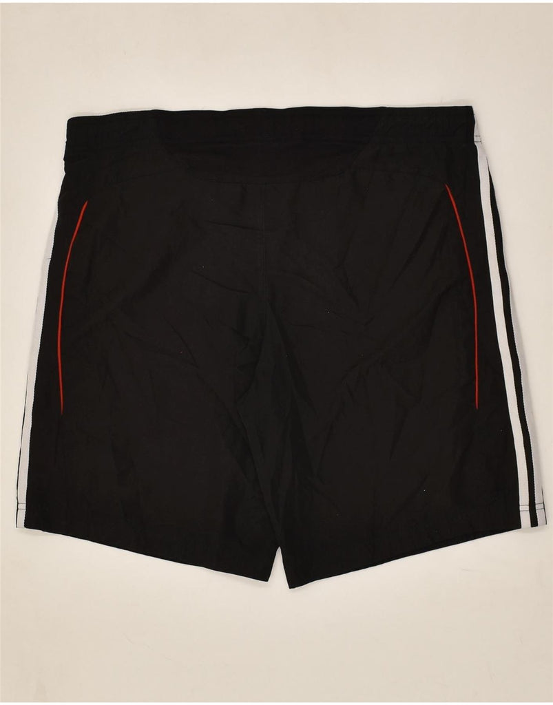 ADIDAS Mens Sport Shorts Medium Black Polyester | Vintage Adidas | Thrift | Second-Hand Adidas | Used Clothing | Messina Hembry 