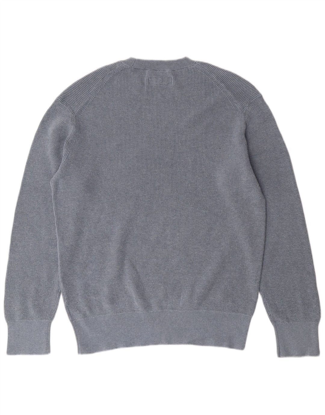 ALL SAINTS Mens Crew Neck Jumper Sweater Medium Blue Cotton