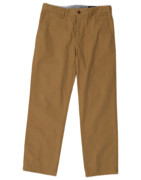 Polo Ralph Lauren Boys Straight Chino Trousers 11-12 Years W27 L23 Beige