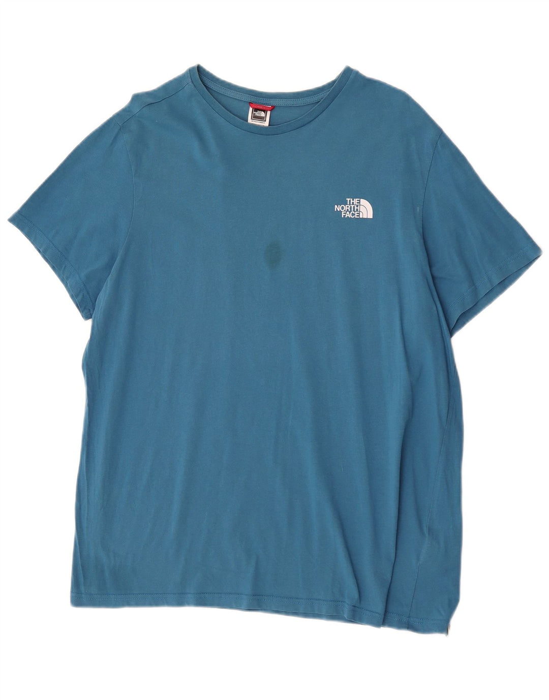 The North Face Mens T-Shirt Top XL Blue Cotton