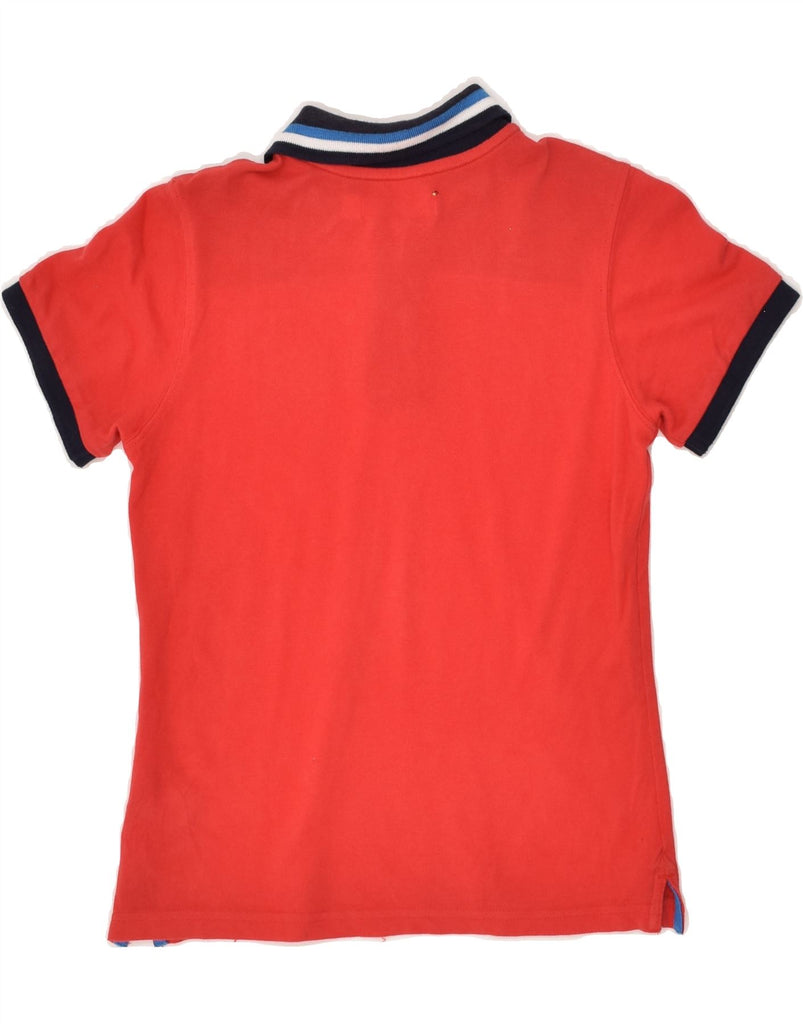 DIADORA Boys Polo Shirt 7-8 Years Medium Red Cotton | Vintage Diadora | Thrift | Second-Hand Diadora | Used Clothing | Messina Hembry 