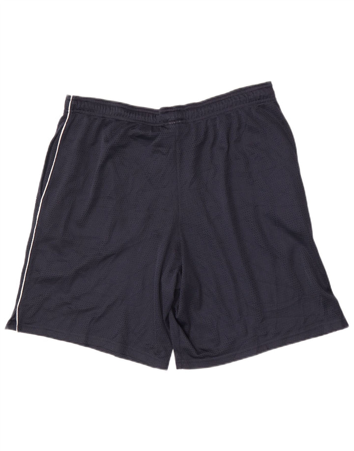 Champion Mens Sport Shorts Large  Navy Blue