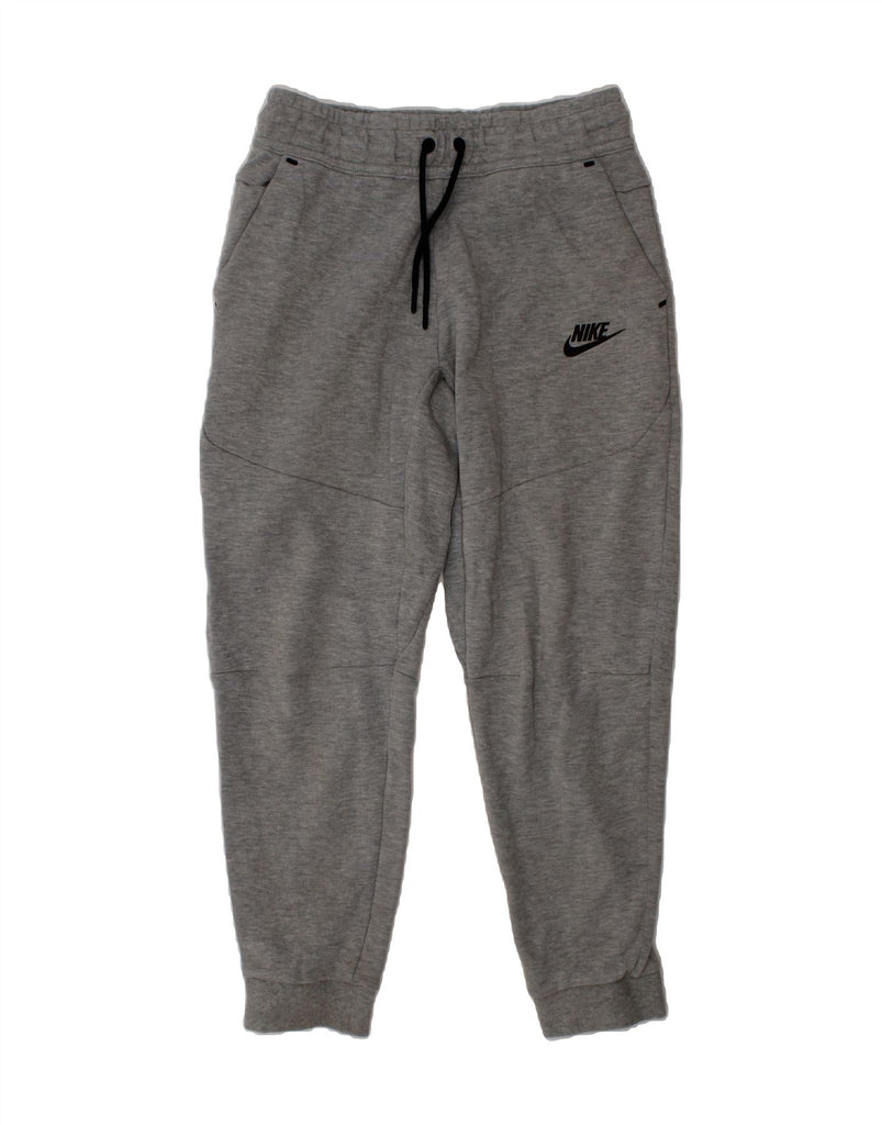 NIKE Boys Tracksuit Trousers Joggers 10-11 Years Medium Grey Cotton Vintage Nike and Second-Hand Nike from Messina Hembry 