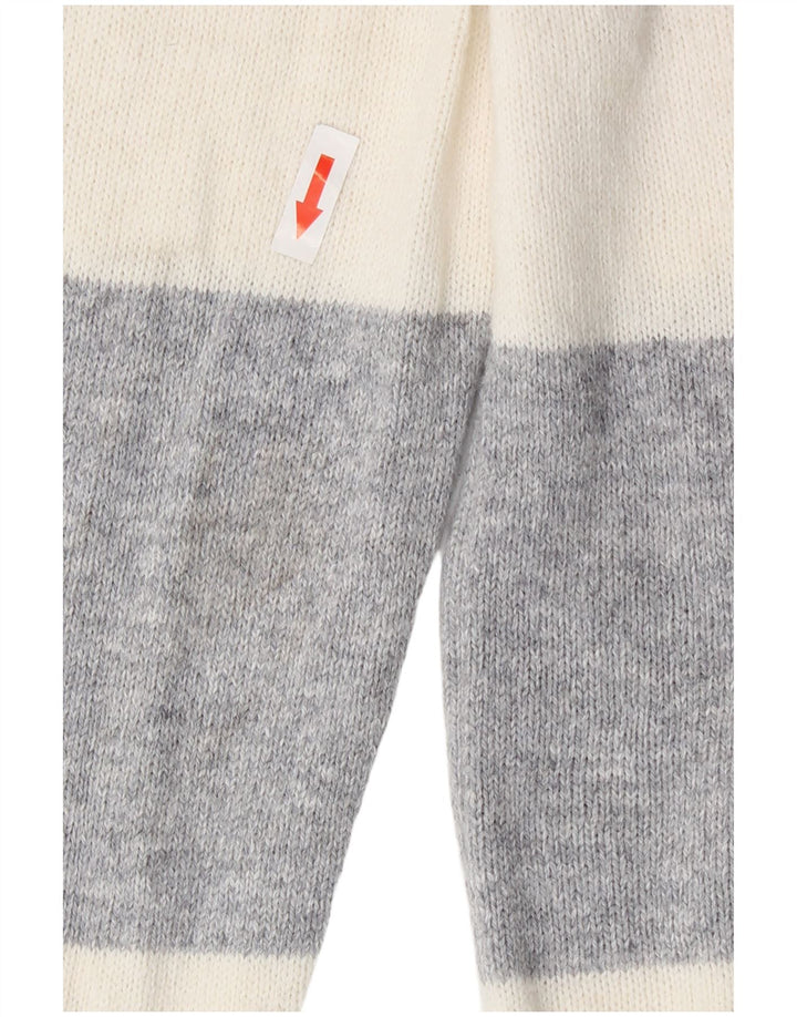 Crew Clothing Womens Crew Neck Jumper Sweater UK 12 Medium Off White