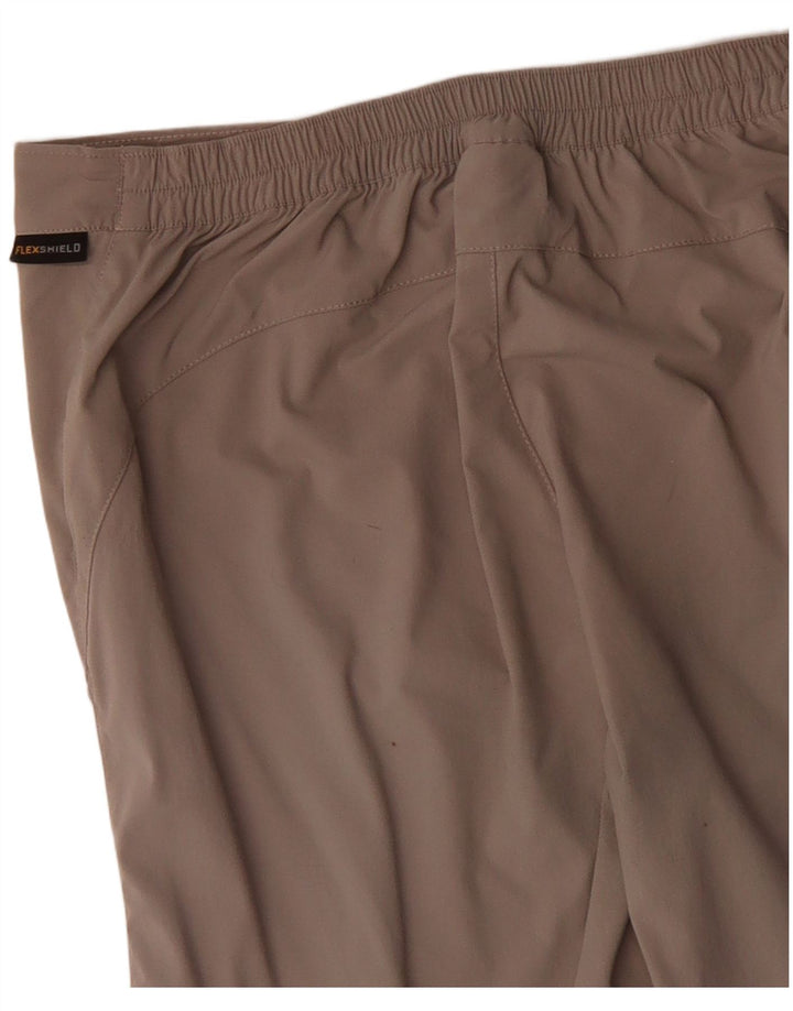 Jack Wolfskin Womens Bermuda Shorts UK 12 Medium W34 Khaki Polyamide