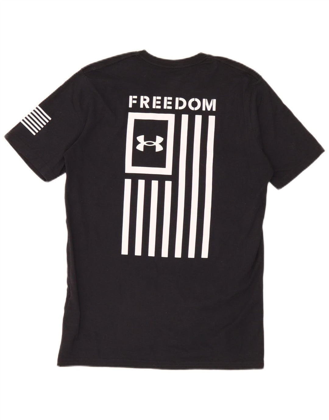 Under Armour Mens Graphic T-Shirt Top Small Black Cotton