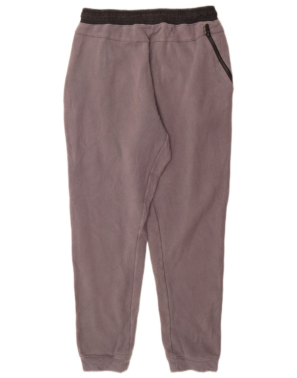 Nike Mens Tracksuit Trousers Joggers Medium  Grey Colourblock Cotton