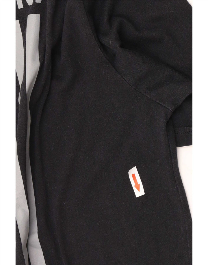 Under Armour Mens Graphic T-Shirt Top Medium Black Sports