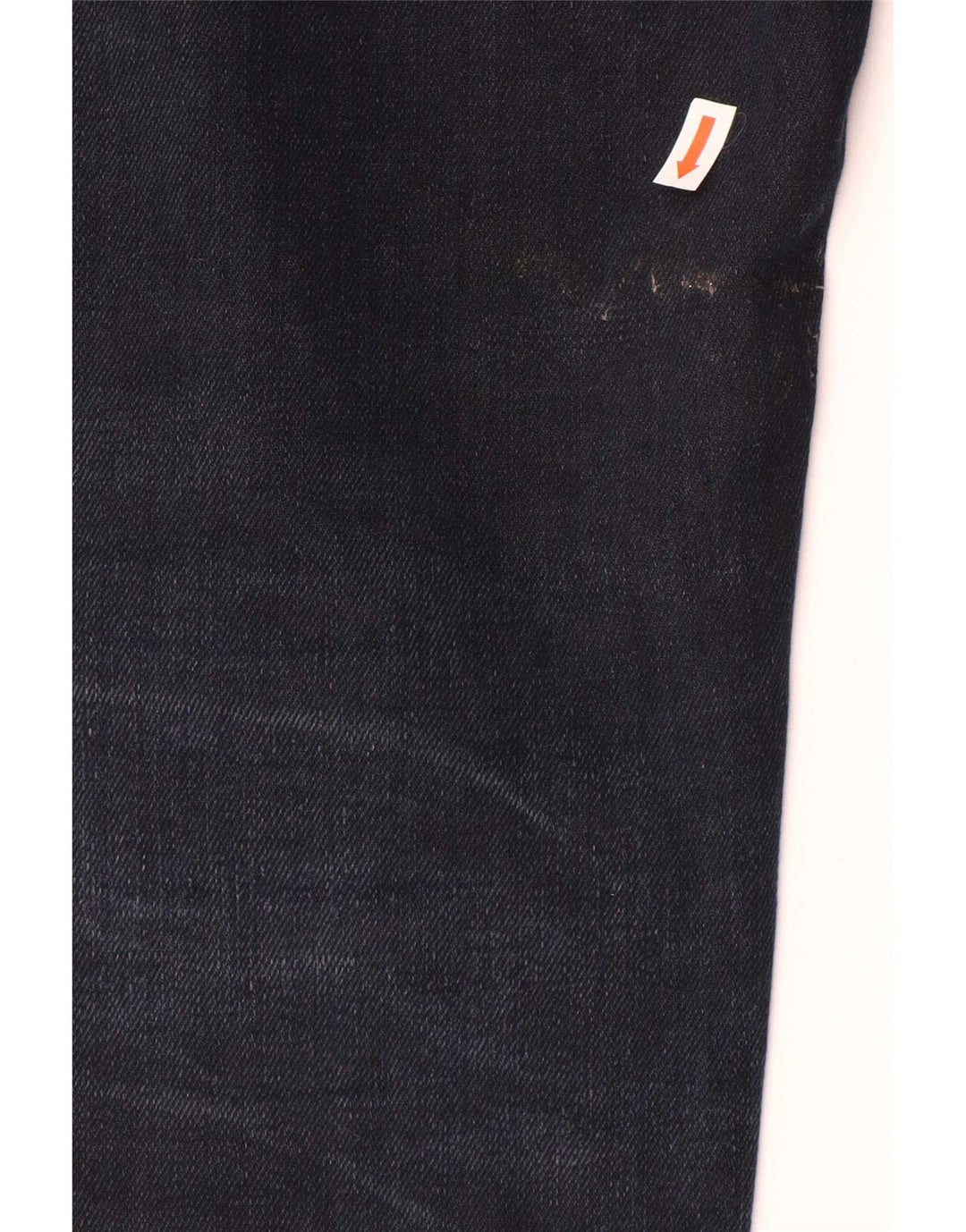 Dondup Mens Straight Jeans W33 L34 Navy Blue Cotton