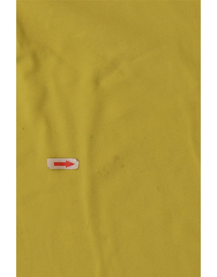 Kappa Mens Polo Shirt XL Yellow