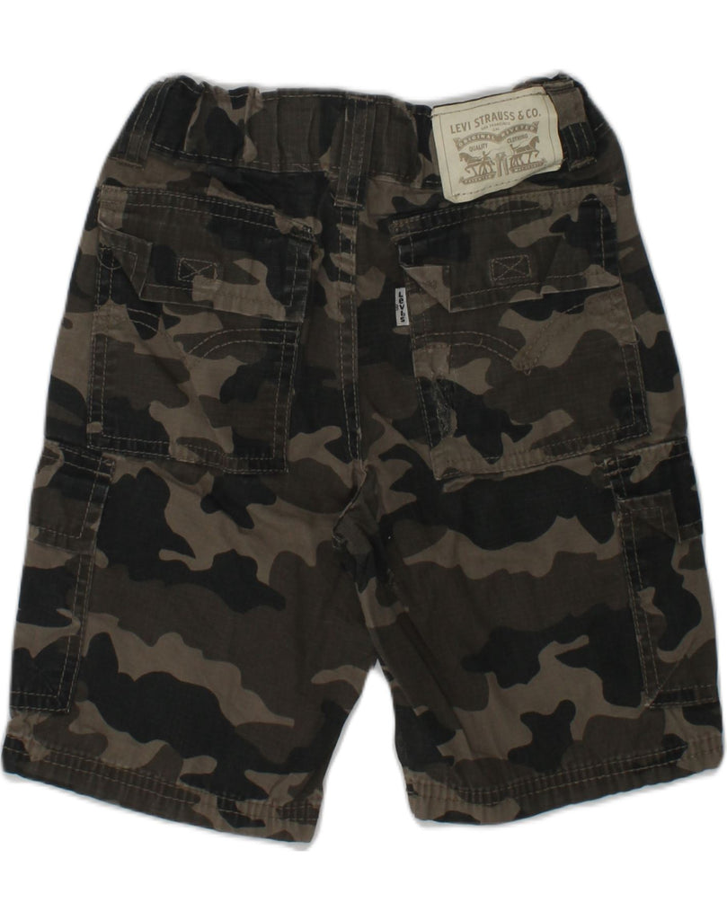 LEVI'S Boys Cargo Shorts 6-7 Years W22  Grey Camouflage | Vintage Levi's | Thrift | Second-Hand Levi's | Used Clothing | Messina Hembry 