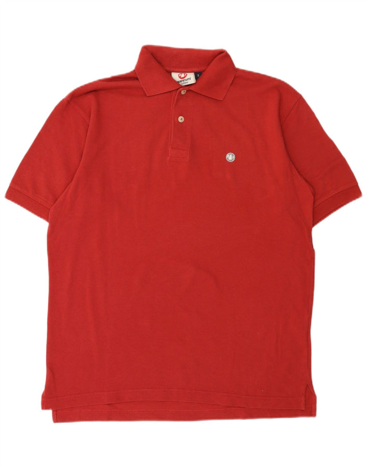 Murphy & Nye Mens Polo Shirt Small Red Cotton