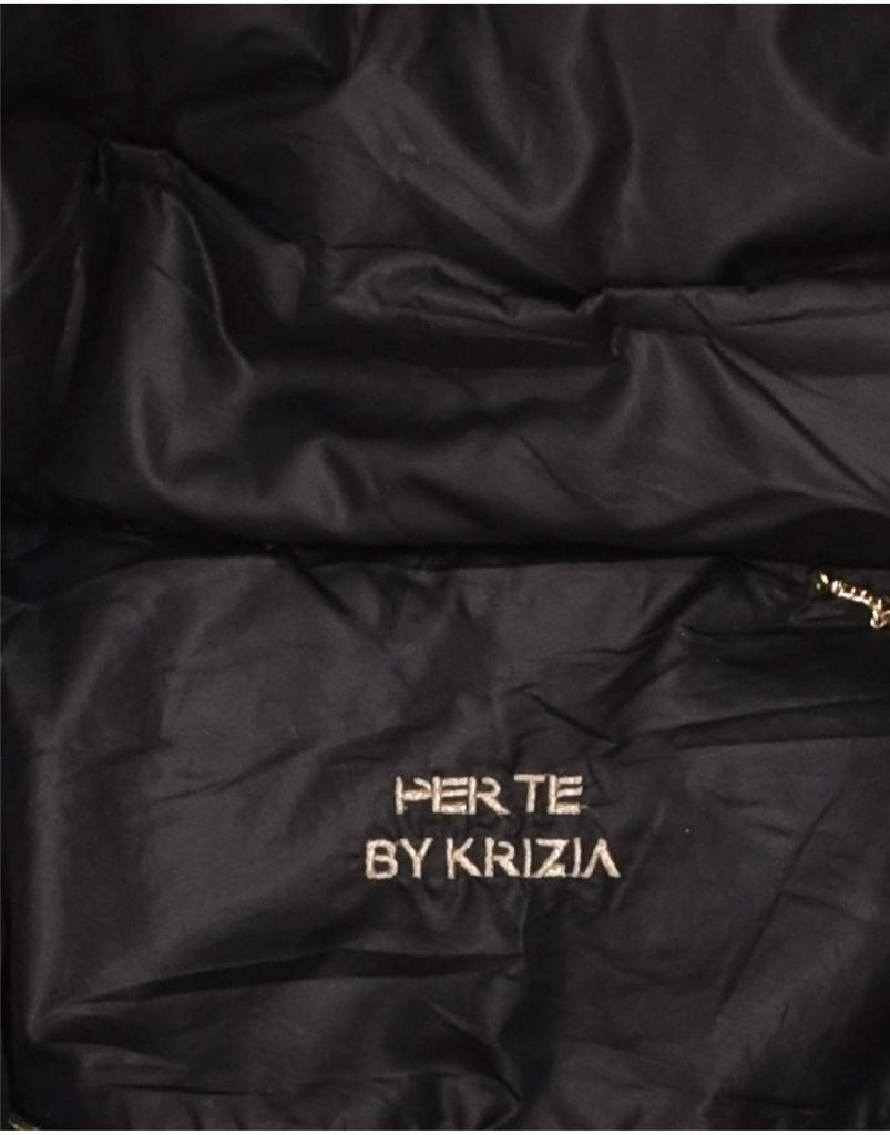 KRIZIA Womens Padded Coat UK 22 3XL Black | Vintage Krizia | Thrift | Second-Hand Krizia | Used Clothing | Messina Hembry 