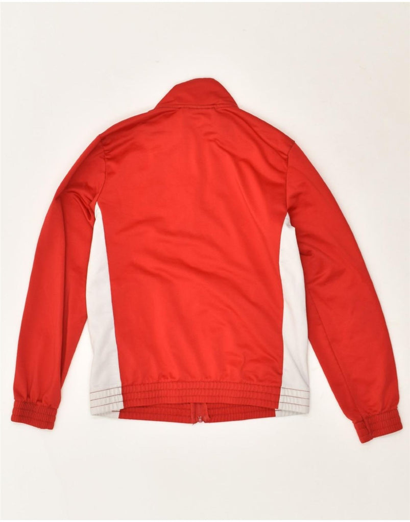 LOTTO Boys Graphic Tracksuit Top Jacket 11-12 Years Medium Red Colourblock | Vintage Lotto | Thrift | Second-Hand Lotto | Used Clothing | Messina Hembry 