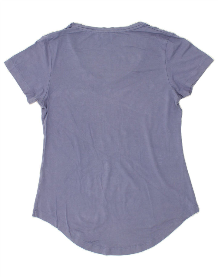 BEST COMPANY Womens Graphic T-Shirt Top UK 12 Medium Blue Vintage Best Company and Second-Hand Best Company from Messina Hembry 