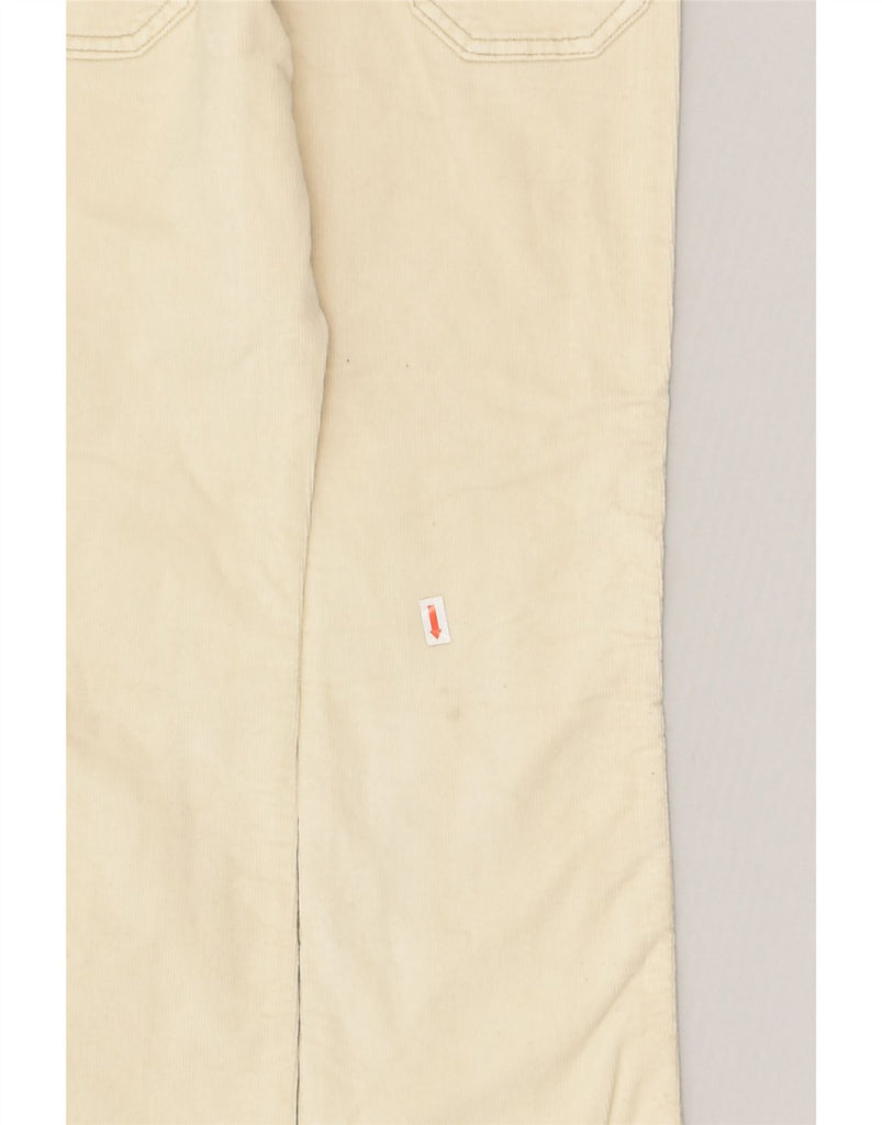 JECKERSON Girls Straight Corduroy Trousers 7-8 Years W22 L22 Beige Cotton | Vintage Jeckerson | Thrift | Second-Hand Jeckerson | Used Clothing | Messina Hembry 