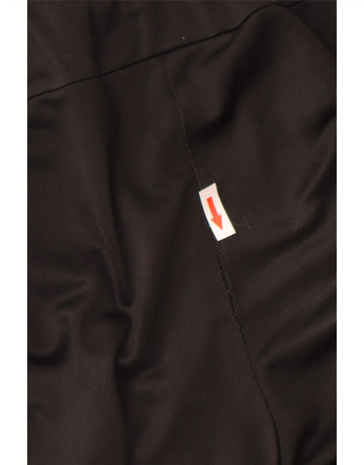 Adidas Mens Tracksuit Trousers Joggers Small Black Polyester