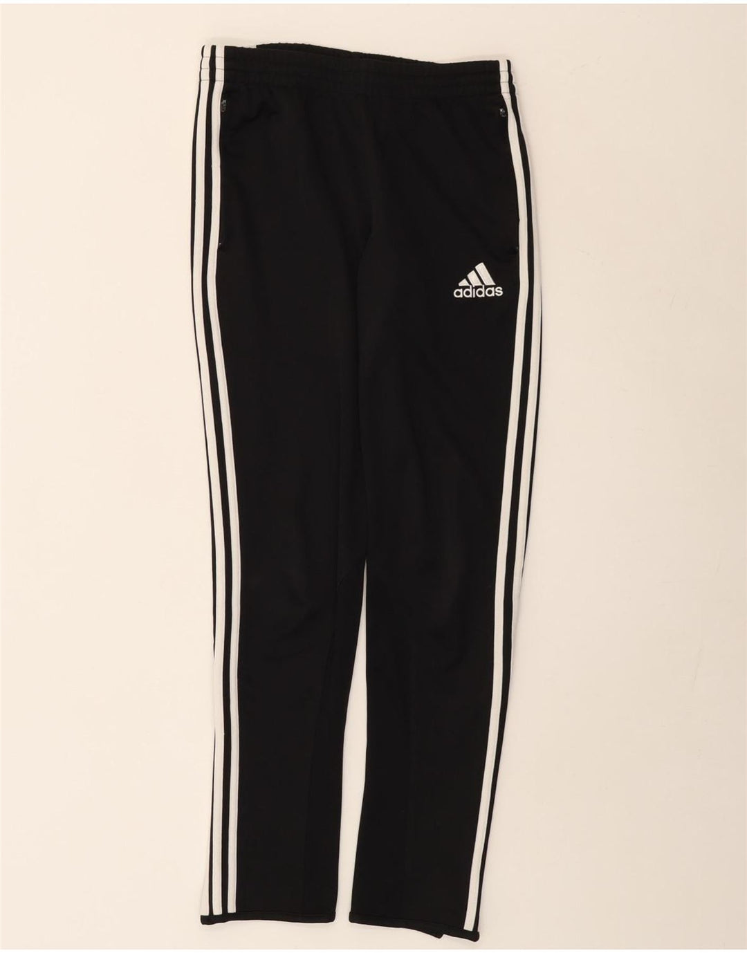Adidas Boys Climacool Tracksuit Trousers 15-16 Years Black Colourblock