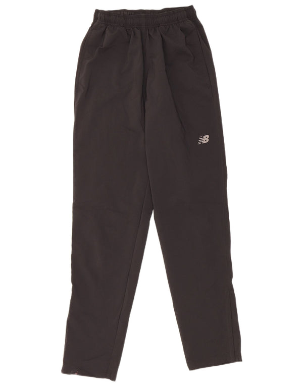 New Balance Mens Tracksuit Trousers Small Black Polyester