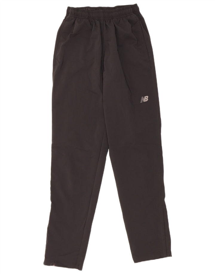 New Balance Mens Tracksuit Trousers Small Black Polyester