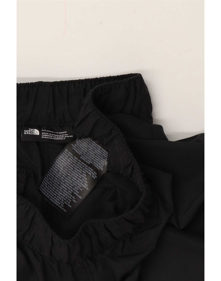 The North Face Womens Graphic Sport Shorts UK 10 Small Black Polyester